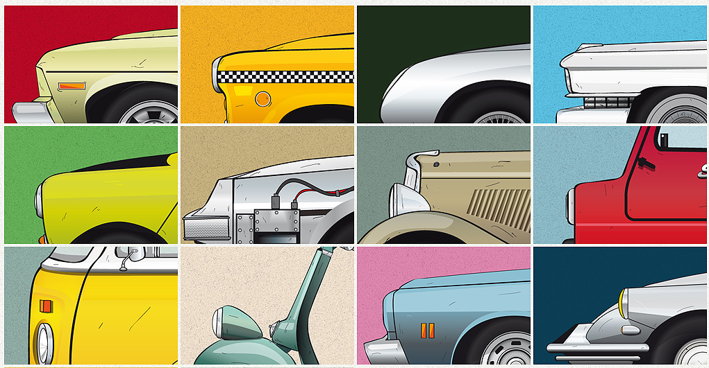 Cars and Films Prints