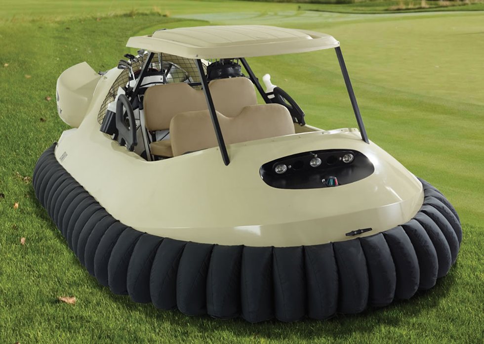Hammacher Hovercraft Golf Cart