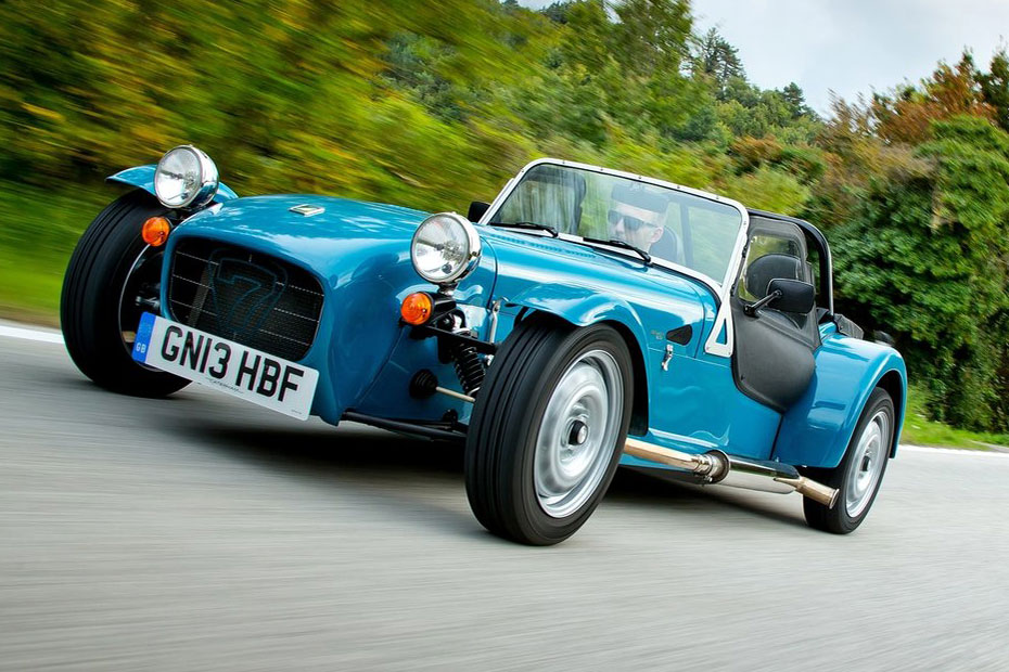 2014 Caterham Seven 160 on the road