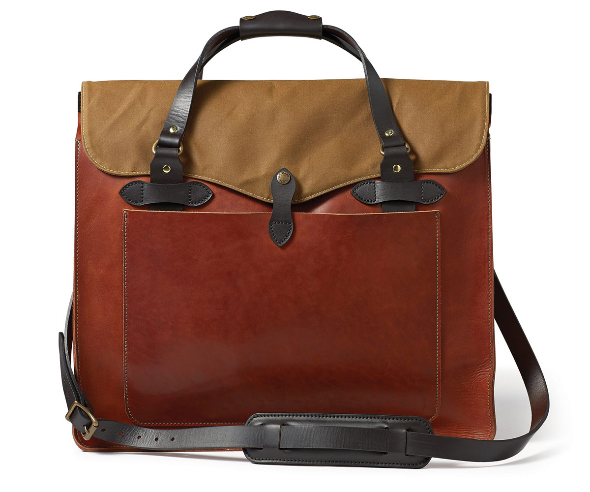 FILSON LARGE LEATHER TOTE