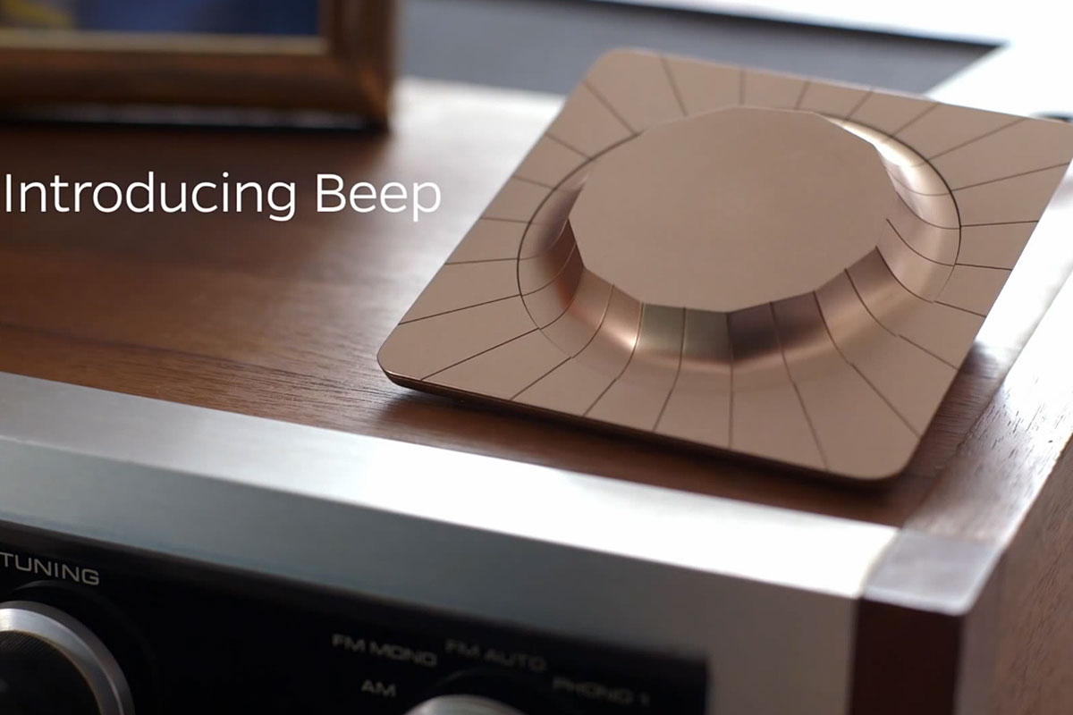 BEEP ALLOWS YOU TO WIRELESSLY CONTROL ANY SPEAKER