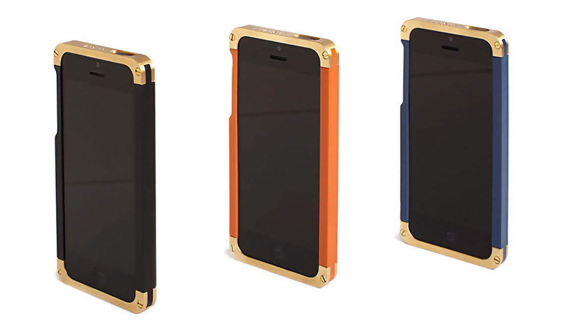 BRASS IPHONE CASE BY REVISIT