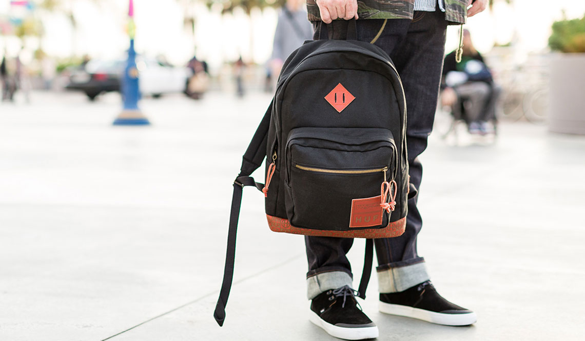 JANSPORT X HUF X RED WING COLLABORATION BACKPACK