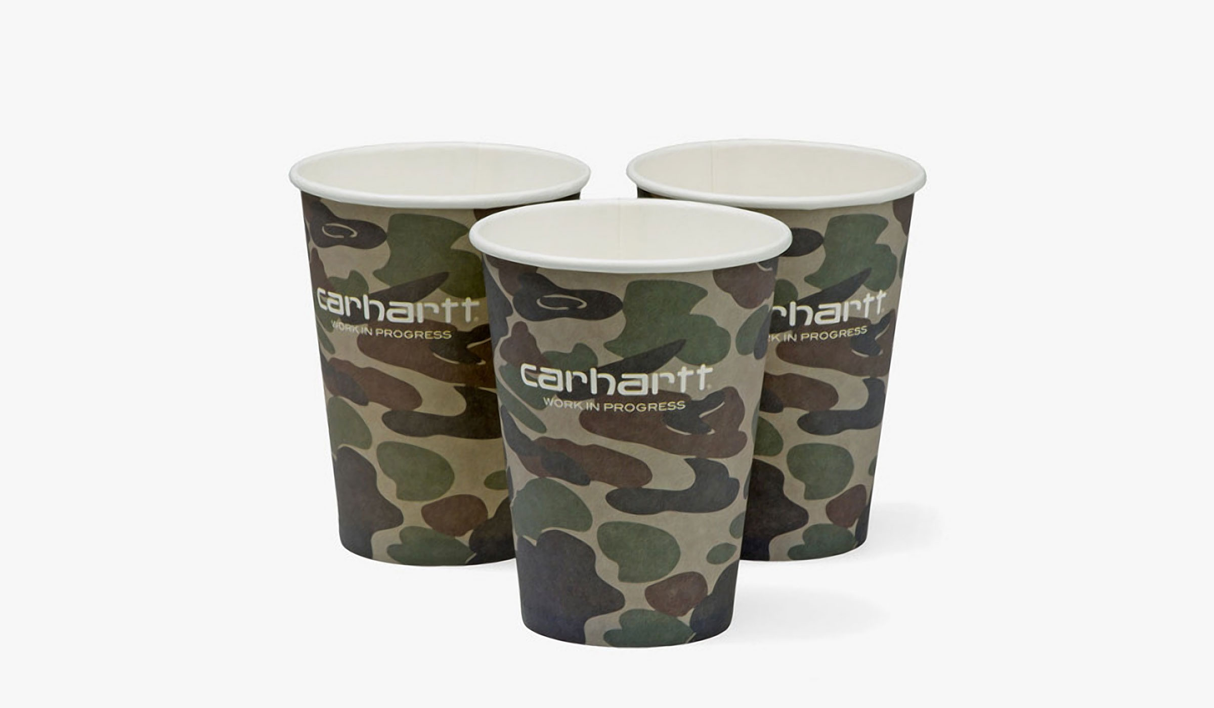 CARHARTT WIP CAMO PAPER CUPS