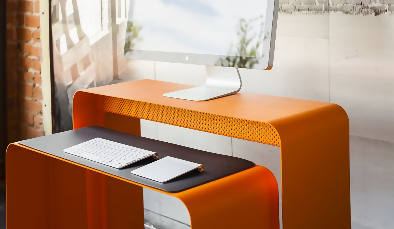 Oneless Desk By Heckler Design