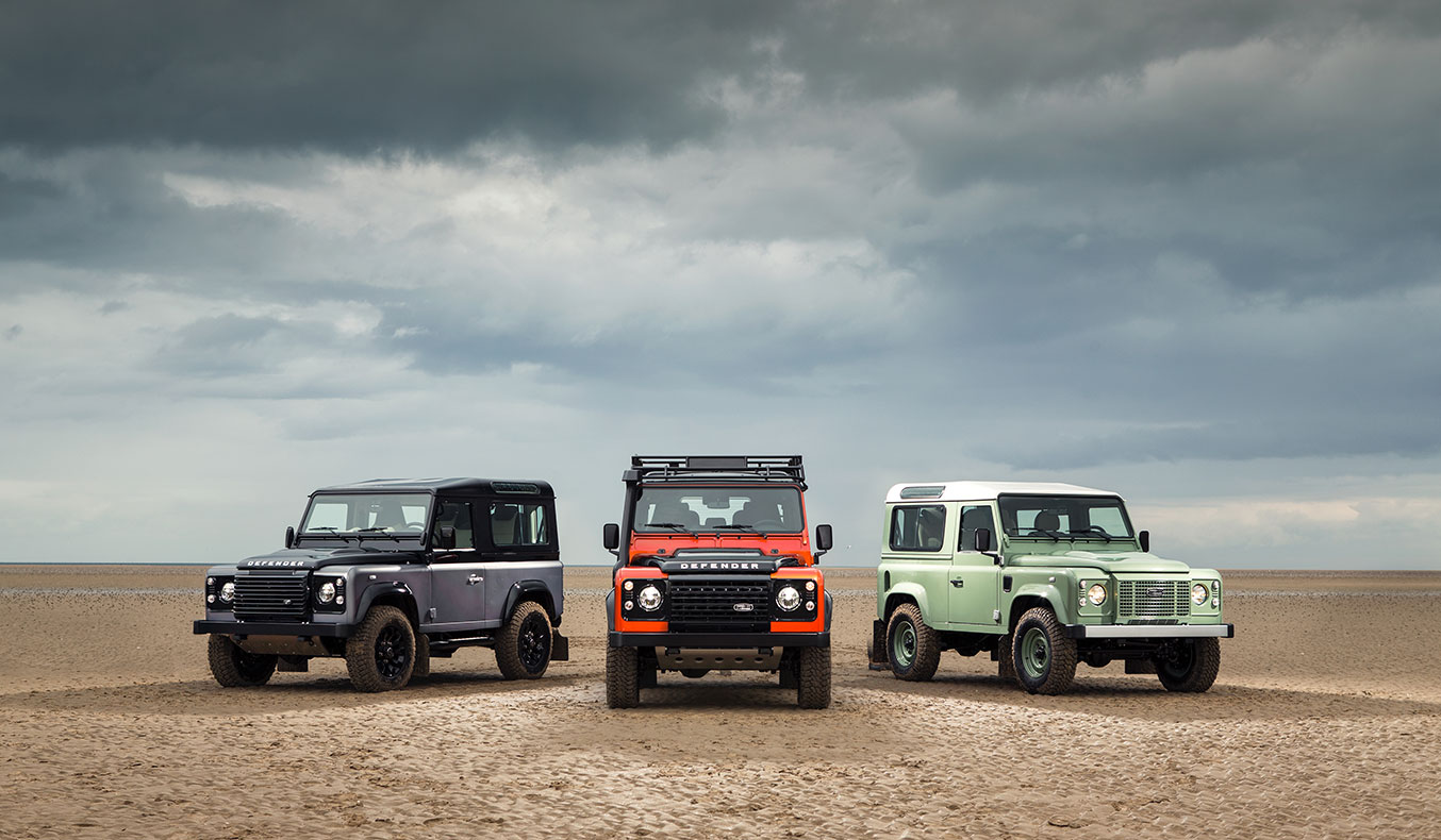 THE LAST LAND ROVER LIMITED EDITION DEFENDERS