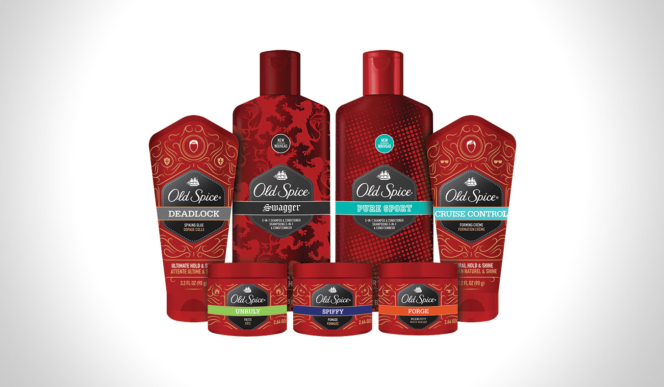 Old Spice Men's Haircare Products