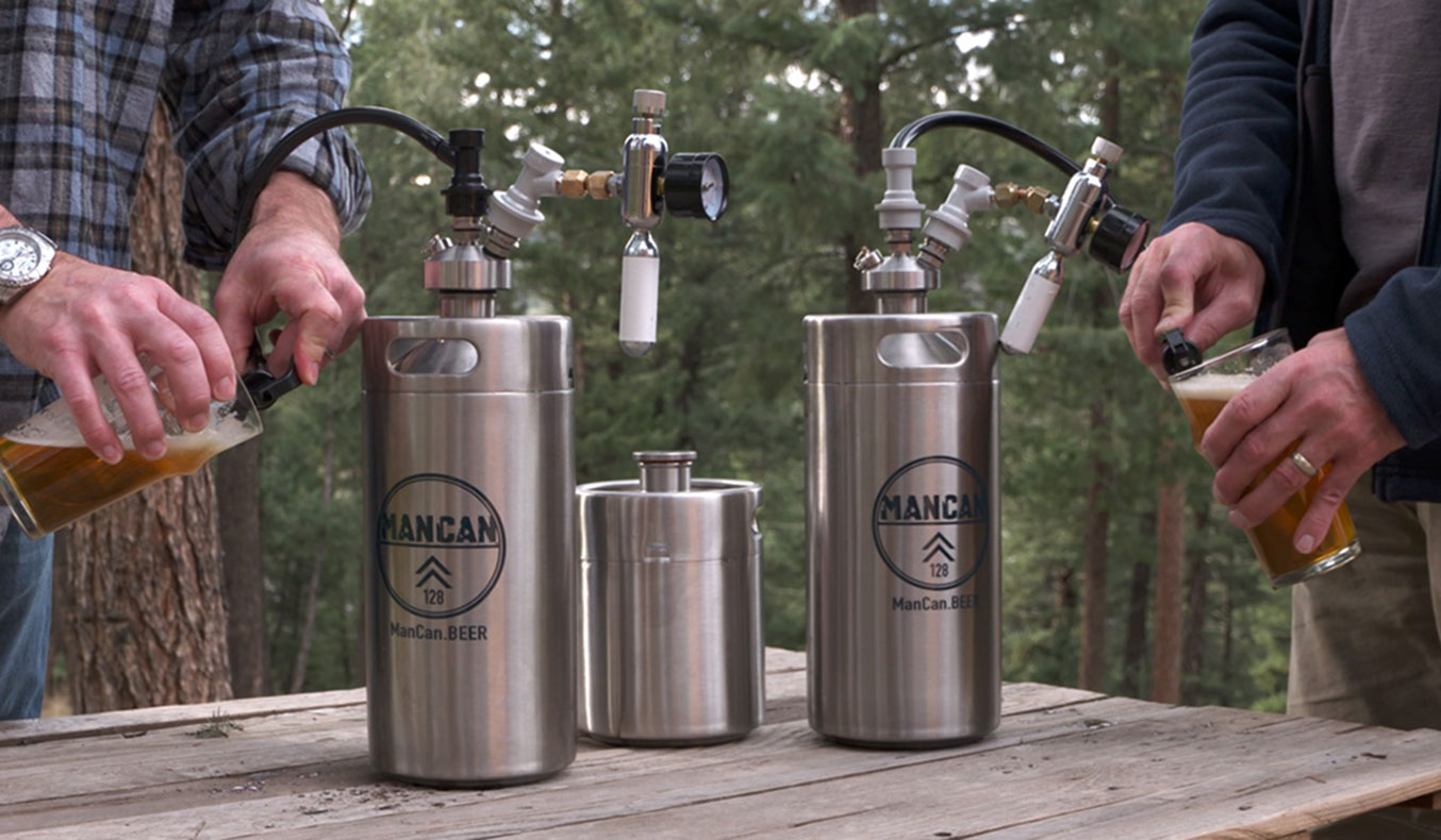 THE MANCAN PERSONAL KEG SYSTEM