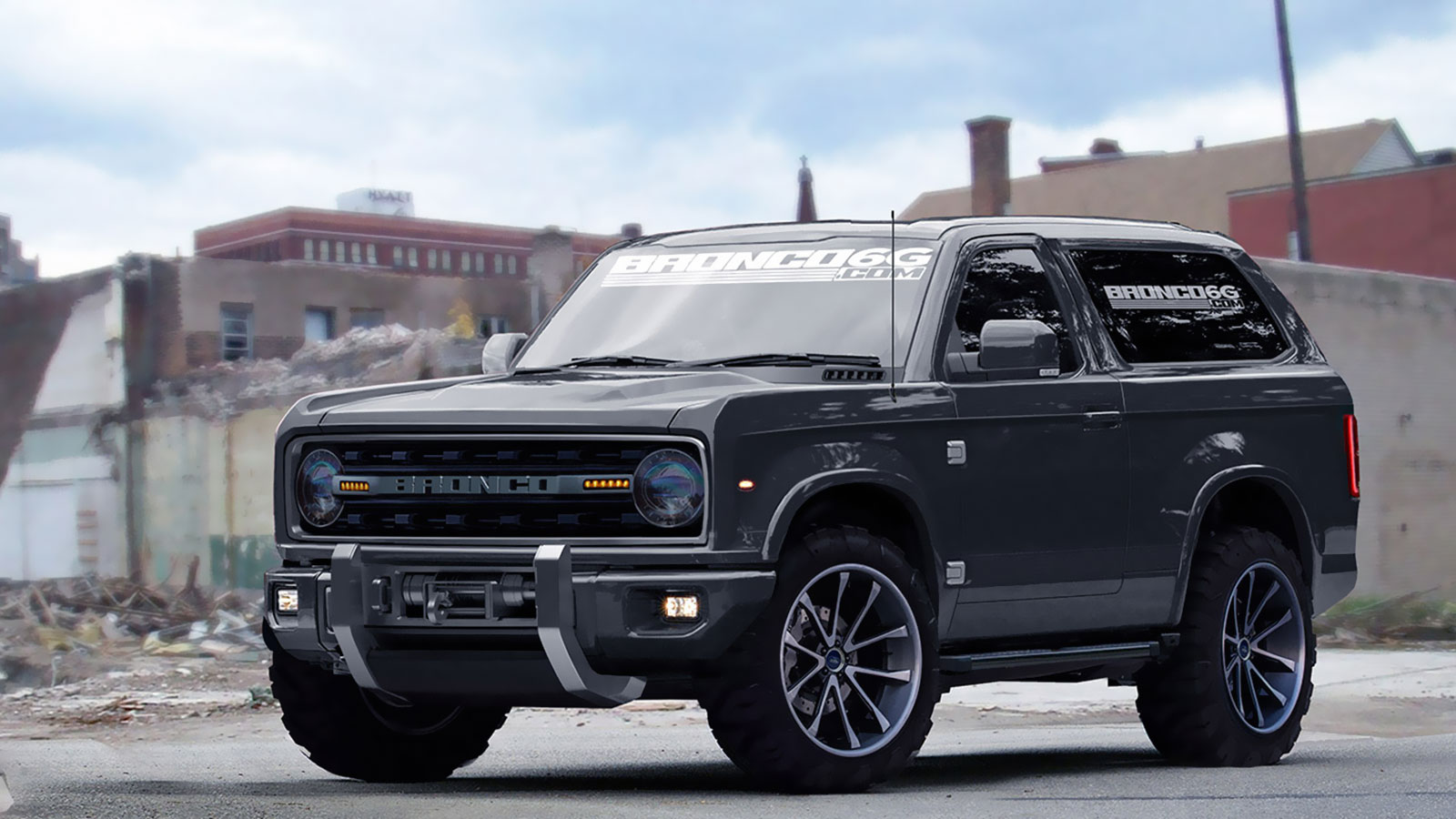 2020 FORD BRONCO CONCEPT BY BRONCO6G