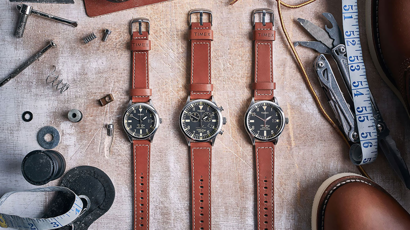 TIMEX X RED WING WATERBURY WATCH COLLECTION