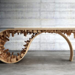 WAVE CITY DINING TABLE