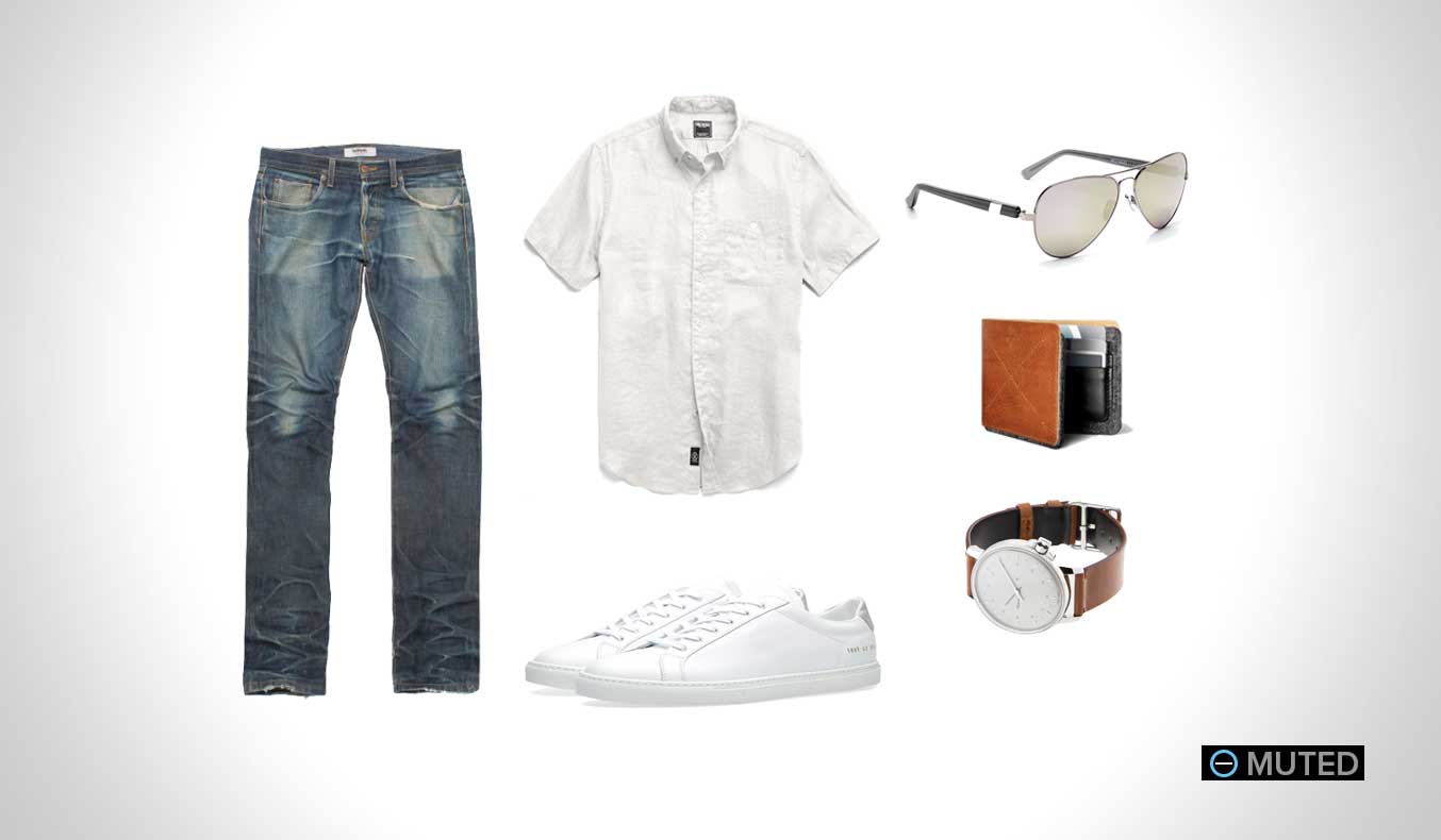 Muted Mens Outfit Ideas Summer #11