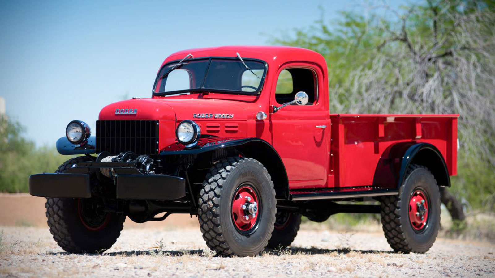 1947 DODGE POWER WAGON PICKUP UP FOR AUCTION