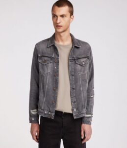 best mens denim jackets - All Saints Beltar Denim Jacket