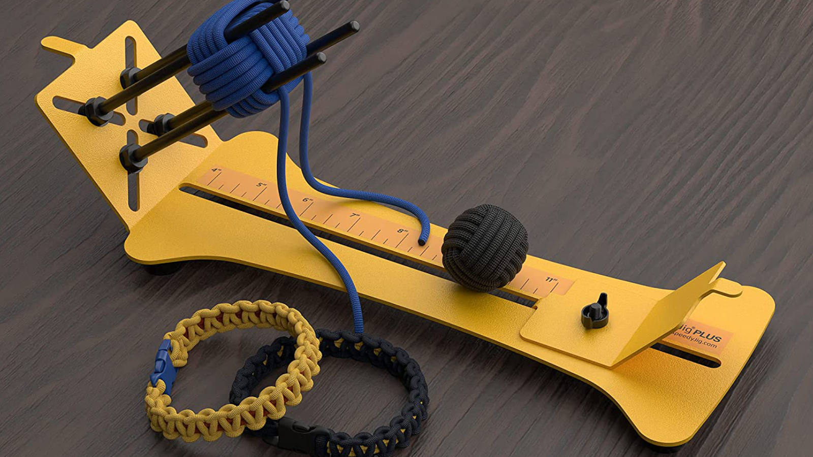 SpeedyJig PLUS Paracord Bracelet & Monkey Fist Jig Kit-1